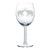 Wine Glass Goblet Elephants Making Heart (10 oz)