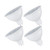 LED MR16 GU5.3  Spotlight Light Bulb, 7W (50W Equivalent), Dimmable, 3000K Soft White, 500 Lumens, Energy Star, 12V, (4 Pack)