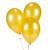 Fun Express 11" Gold Metallic Balloons (2 Dozen)