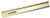 Alumicolor Alumicutter, Safety Ruler and Straight Edge, Aluminum, 12 inches, Gold (1312-2)