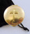 JWG Industries Pyx with Embossed Gold Colored Latin Cross and Black Drawstring Burse