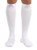 Mojo Compression Socks, Comfortable Coolmax Material for Recovery & Performance. Medical Support Socks - Firm Support, Size Large,White -Compression stockings for women & Compression socks for men
