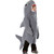 Rasta Imposta Shark, Grey, 3-4T