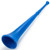 Pudgy Pedro's Plastic Vuvuzela Stadium Horn, 26-Inch, Blue