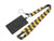 HARRY POTTER Hufflepuff School Crest Lanyard with Multiple Card Holder Slots