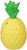 Rhode Island Novelty Pineapple Plastic Cup, 8 oz, 12 Count in Pack of 1