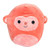Kellytoy Squishmallow 12" Orange Monkey Super Soft Plush Doll Toy (Elton)