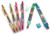 Oojami 12 Pack Transparent Glitter Stacking Pens Crayons
