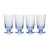 Mikasa 5228378 Avalon Iced Beverage Glass Set of 4, 15-Ounce Blue