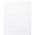 Staples 205577 Arc System Reinforced Narrow Ruled Premium Refill Paper White 8.5"X11"