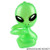 Rhode Island Novelty Hug Me Alien Inflatables, 12.5 Inch - 1 Dozen