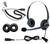 DailyHeadset RJ9 Duo Corded Noise Cancelling Microphone Phone Headset for Grandstream Yealink Snom Huawei Panasonic Business Office IP Phone