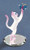 Glass Baron Princess Cat with Butterfly Figurine