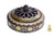 Avena Incense Burner Ceramic Cone/Coil Incense Holder Ash Catcher Tray Bowl with Incense Burner Holder, Mystic India