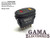 GAMA Electronics Waterproof Illuminated Double Pole, Double Throw 3 Position Momentary On-Off-Momentary On Rocker Switch DPDT