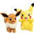 Pokémon Eevee and Pikachu 2 Pack Plush Stuffed Animals 8 Inch