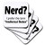 3dRose CST_193433_1 Nerd. Intellectual Badass. Black. Soft Coasters, Set of 4