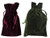 Paper Mart Tarot Bags Wine and Moss Green Velvet Duo Bundle (6" x 9" Each)