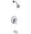 KOHLER TS15601-4SE-CP Coralais Rite-Temp Bath and Shower Valve Trim with Lever Handle