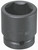 Williams 39764 1 Drive 2 Standard Impact 12-Point Socket