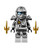 LEGO Ninjago Minifigure - Zane Titanium Ninja with Gold Sai Weapons (70748)