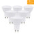 (Pack of 6) GU10 Dimmable LED Bulb, 5W (50W Equivalent), 500 Lumen, 2700K (Warm White), CRI90+, Flood Light Bulb, 120° Beam Angle, GU10 Base