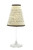 di Potter WS389 Paris Love Poem Paper Red Wine Glass Shade, Parchment (Pack of 12)