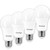 LED Light Bulb A19 15W 3000K Warm White & 1600LM? 100W Equivalent Non-Dimmable E26 Medium Screw Base Light Bulb? 4 Pack by Gleamgo