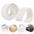 Lailieu Caulk Strip Adhesive Shower Strips Waterproof Bath Sealing Tape Strip, Anti-Mildew Tub Sealer Decorative Trim 1-1/2" x 11' White