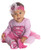 Rubie's Costume DC Comics Supergirl Onesie And Headpiece, Pink, 6-12 Months