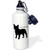 3dRose wb_193334_1""French Bulldog," Sports Water Bottle, 21 oz, Multicolor