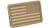 MORTHOME US Flag Rubber Hook and Loop Patch (Right Arm/Coyote)