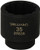 Williams 37635 1/2-Inch Drive 35mm Standard Impact Socket, 12-Point