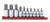 GearWrench 80579 10 Piece 3/8-Inch and 1/2-Inch Drive SAE Hex Bit Socket Set