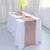 Zdada 12 x 72 Rose Gold Wedding Table Runner Sets of 10 Birthday Sequin Table Runner Shimmering Table Runner