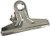 uxcell 2 Pcs Silver Tone Metal Office Spring Loaded Paper Binder Clips