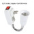 Electop E27 Socket Adapter with On/Off Switch to US Plug,Flexible Extension Lamp Bulb Holder Converter