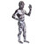 Morphsuits Kids Android Monster Costume - Medium 3'6-3'11/8-10 Years