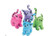 Fun Express Assorted Plush Cats (1 Dozen) - Bulk