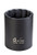 Sunex 332ZRD 3/8-Inch Drive 1-Inch 12-Point Semi-Deep Impact Socket