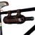 Foster & Rye 5608 Faux Leather Bicycle Wine Carrier, Multicolor