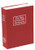 SafeInside 4130 Medium Diversion Book Safe, Red