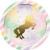 Creative Converting 329409 Unicorn Sparkle Paper Dinner Plates Party Supplies, 9", Multicolor