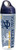 Tervis 1277372 Notre Dame Fighting Irish College Pride Tumbler with Wrap and Navy with Gray Lid 24oz Water Bottle, Clear
