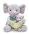 Cuddle Barn Animated Plush 12 Elephant - Pray with Me Pals - Bible Story Time (Bible Time Hannah & Child)