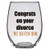Congrats on Your Divorce- We Hated Him Large 21 Oz Wine Glass, Divorce Gift, Funny Wine Glass, Divorce Wine Glass