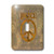 3dRose lsp_33743_1 Vintage Gold Brown World Peace Map- Inspiratinal Art Toggle Switch,