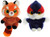 Aurora YooHoo & Friends Plush Bundle - 5" Hapee & 5" Cody