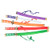 Fun Express Neon Plastic Samurai Swords (1 Dozen)