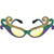 Amscan 259805 Fleur De Lis Fun Shades Costume, 8", Multicolor